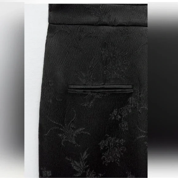 Zara Jacquard Vest Jumpsuit - Picture 13 of 14